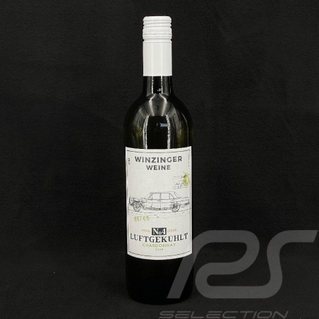 Bouteille de vin Mercedes W108 / W109 Winzinger Weine Chardonnay 2019 Luftgekühlt N°4 blanc