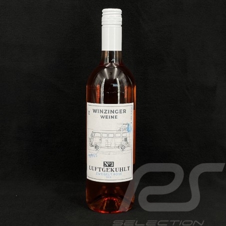 Bouteille de vin rosé VW...