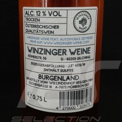 Flasche Wein VW Combi T1 Winzinger Weine Zweigelt 2019 Luftgekühlt N°3 Rosé