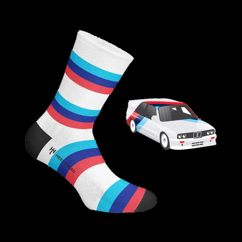 Inspiration BMW M Motorsport Socken Rot / Blau / Weiß - Unisex - Größe