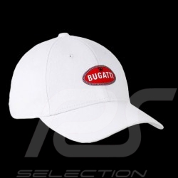 Bugatti Cap Oval Logo Weiß BGT025-200