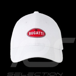 Bugatti Cap Oval Logo Weiß BGT025-200