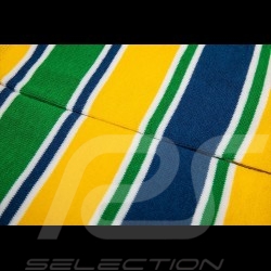 Ayrton Senna Socken Gelb / Blau / Grün - Unisex - Größe 41/46