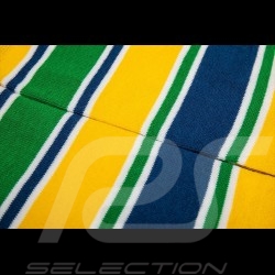 Ayrton Senna socks Yellow / Blue / Green - unisex - Size 41/46