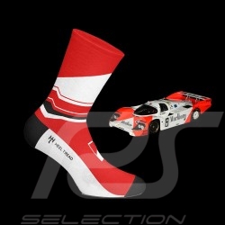 Porsche 956 Marlboro 24h Le Mans 1983 socks Red / White - unisex - Size 41/46