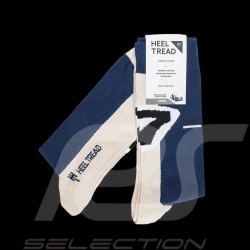 AC Cobra 427 socks Blue / Cream White - unisex - Size 41/46