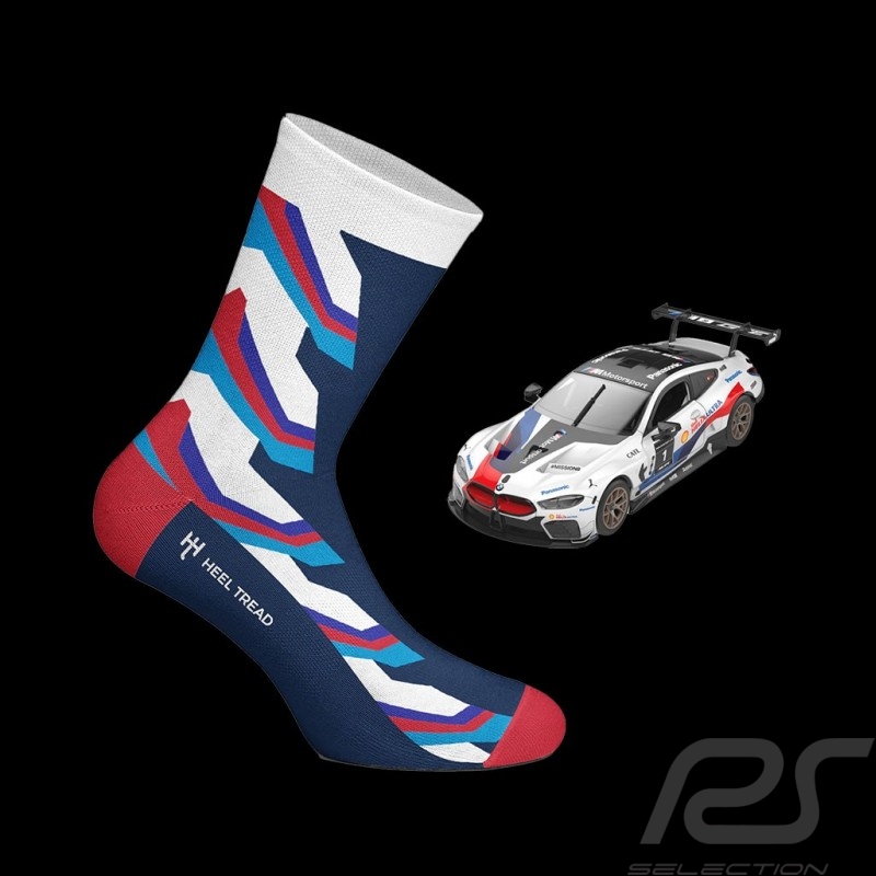 BMW M Motorsport Speed Socken Blau / Weiß / Rot - Unisex - Größe 41/46 BMW M Motorsport Speed Socken Blau / Weiß / Rot - Unisex - Größe 41/46