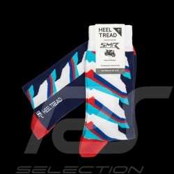 BMW M Motorsport Speed Socken Blau / Weiß / Rot - Unisex - Größe 41/46
