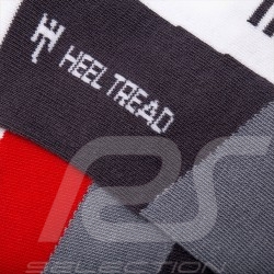 Chaussettes Porsche 911 RSR Motorsport Noir / Rouge / Gris - mixte - Pointure 41/46