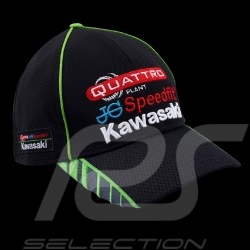 Casquette Kawasaki Quattro Plant JG Speedfit Racing Team Noir / Vert 19QK-BBC-C/P