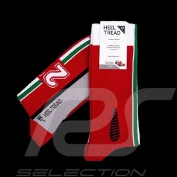 Ferrari 126C2 F1 Gilles Villeneuve Socken Rot - Unisex - Größe 41/46