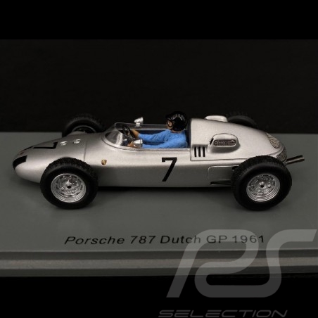 Porsche 787 n° 7 F1 GP Pays-Bas 1961 1/43 Spark S1947