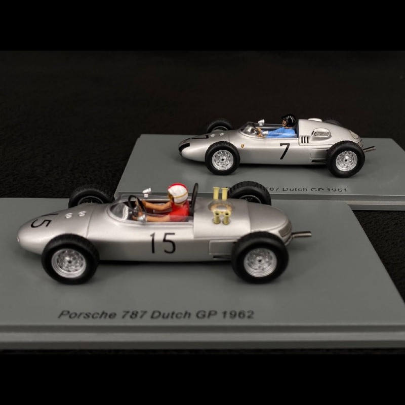 Porsche 787 n7 Dan Gurney 1961 F1 Grand Prix des Pays Bas Spark S1947 - Miniatures Autos Motos