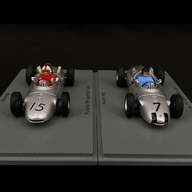 Porsche 787 n15 Ben Pon 1962 F1 Grand Prix des Pays Bas Spark S1948 - Miniatures Autos Motos