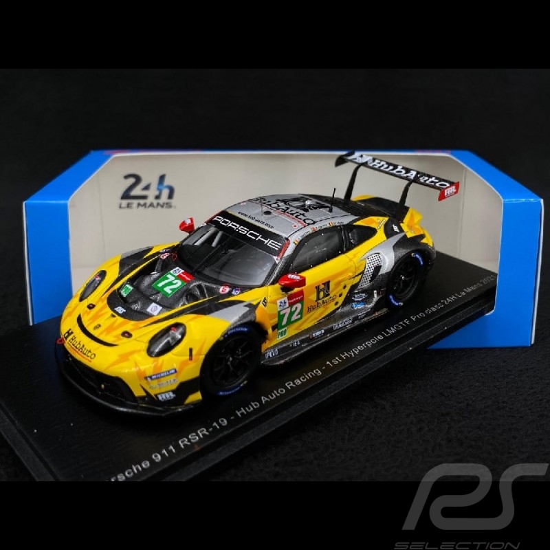 Porsche 911 RSR-19 Type 991 n° 72 Hyperpole LMGTE Pro 24h Le Mans 2021 1/43 Spark S8261