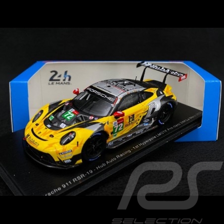 Porsche 911 RSR-19 Type 991 n° 72 Hyperpole LMGTE Pro 24h Le Mans