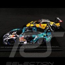 Duo Porsche 911 RSR-19 n° 72 & n° 88 Hyperpole LMGTE Pro & Am 24h Le Mans 2021 1/43 Spark