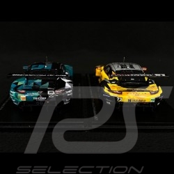 Duo Porsche 911 RSR-19 n° 72 & n° 88 Hyperpole LMGTE Pro & Am 24h Le Mans 2021 1/43 Spark