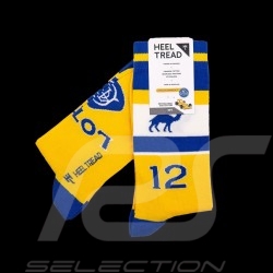 Lotus 99T Camel F1 socks Yellow / White / Blue - unisex - Size 41/46