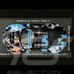 Porsche 911 RSR-19 Type 991 n° 77 24h Le Mans 2021 1/43 Spark S8270