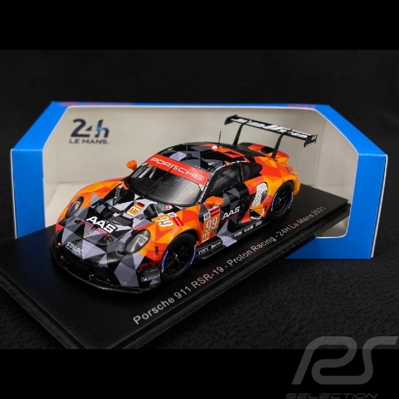 Porsche 911 RSR-19 Type 991 n° 99 24h Le Mans 2021 1/43 Spark S8275