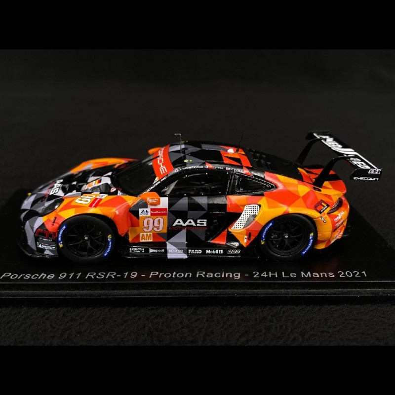Porsche 911 RSR-19 Type 991 n° 99 24h Le Mans 2021 1/43 Spark S8275