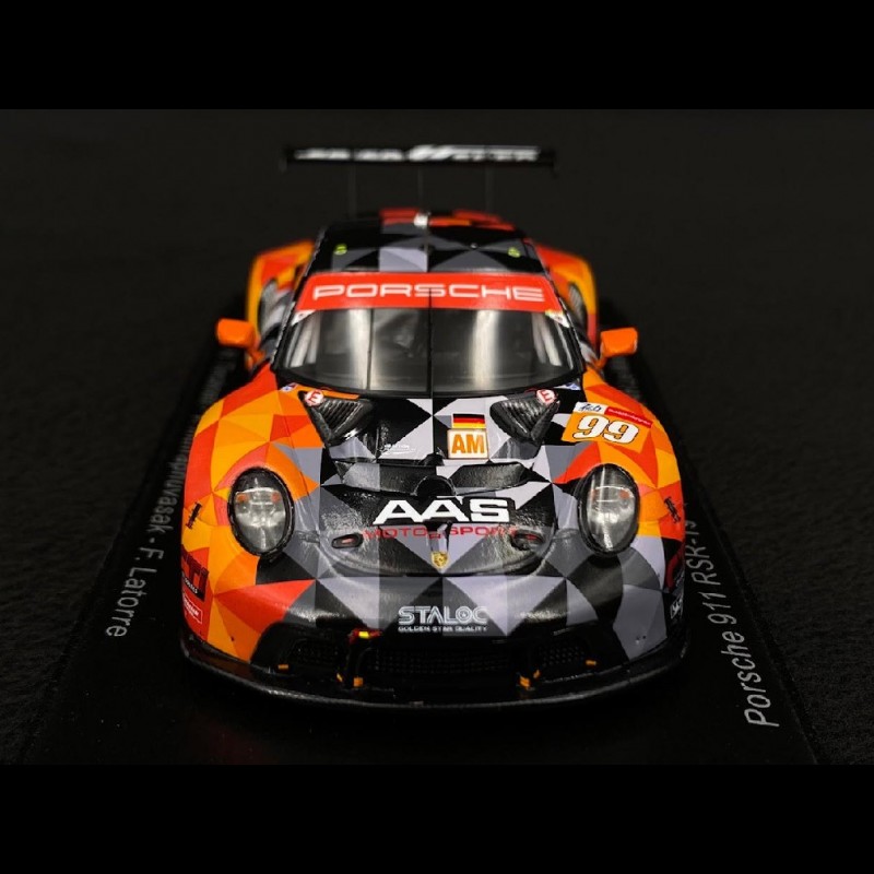 Porsche 911 RSR-19 Type 991 n° 99 24h Le Mans 2021 1/43 Spark S8275
