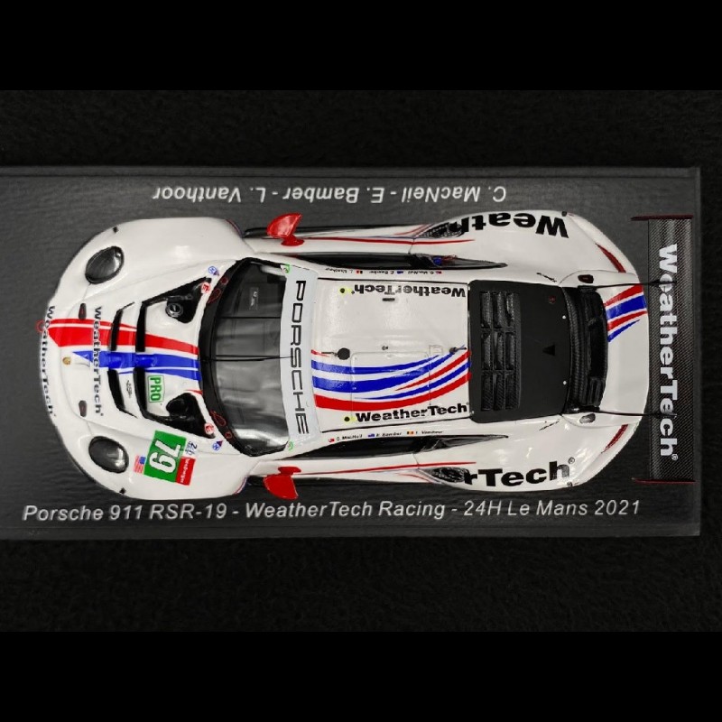 PORSCHE 911 991 RSR-19 4.2L WEATHERTECH N 79 2nd 24h LE MANS 2022
