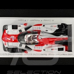 Toyota GR010 Hybrid n° 7 Vainqueur 24h Le Mans 2021 1/43 Spark 43LM21