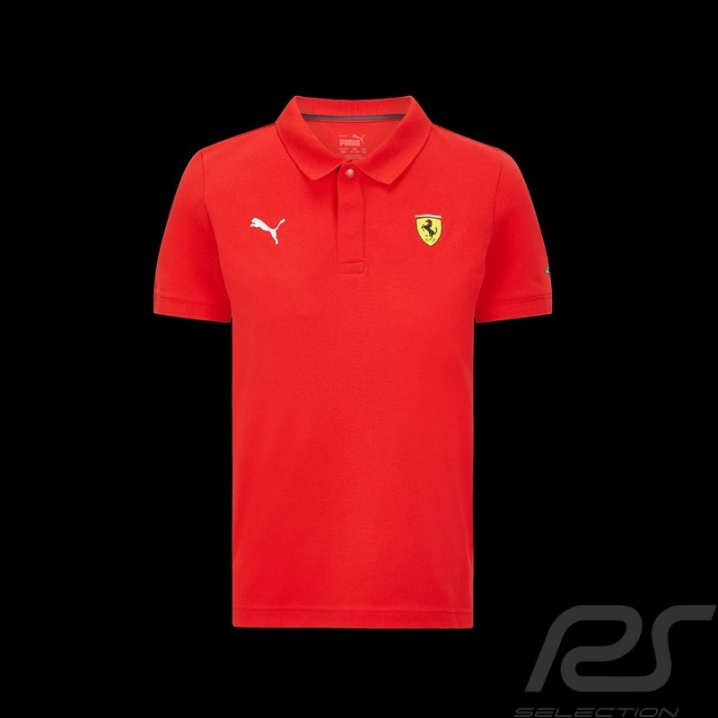 Ferrari Polo Puma Rot 7012109230-001 - Kinder