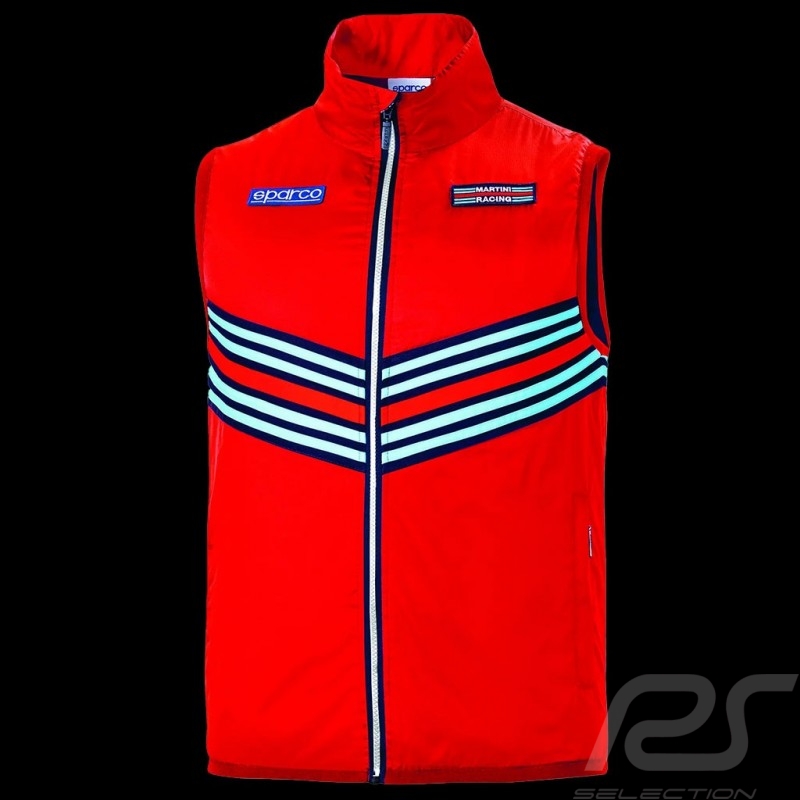 Veste Martini Racing Matelassée Sans manches Rouge Sparco 01313MRBM