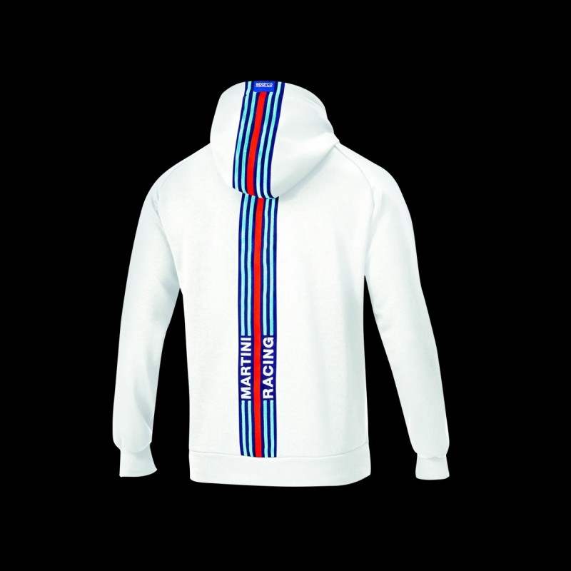 Martini Racing Hoodie Sweat White Sparco Men 01340MRBI