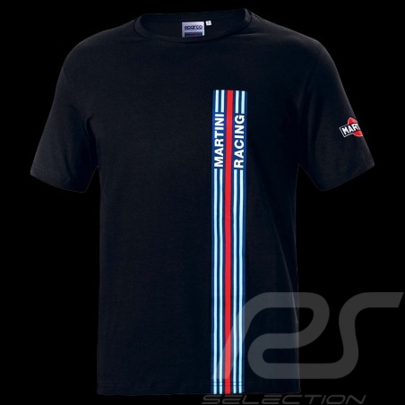 T-Shirt Porsche Martini Racing Sparco Black 01339MRNR - men