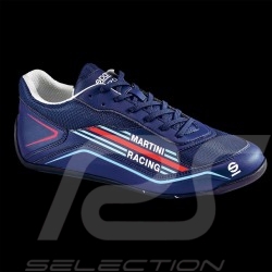 Chaussure de conduite Martini Racing Sparco Sneaker sport S-Pole bleu marine 001288MRBM - homme