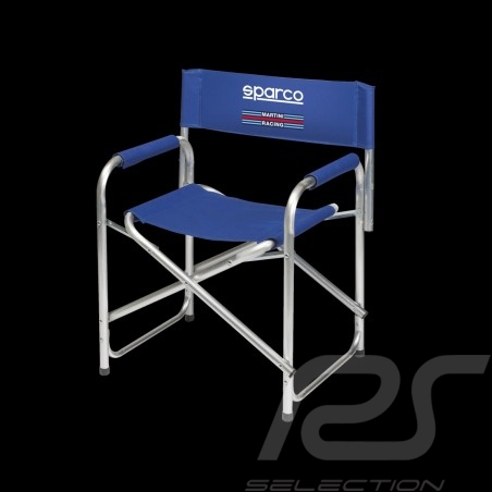Chaise Martini Racing Sparco chaise cinéma pliante Bleu Marine 0990058MR