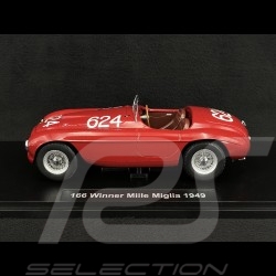 Ferrari 166 MM n° 624 Winner Mille Miglia 1949 1/18 KK-Scale KKDC180915
