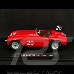 Ferrari 166 MM n° 20 Vainqueur 24h Spa 1949 1/18 KK-Scale KKDC180914