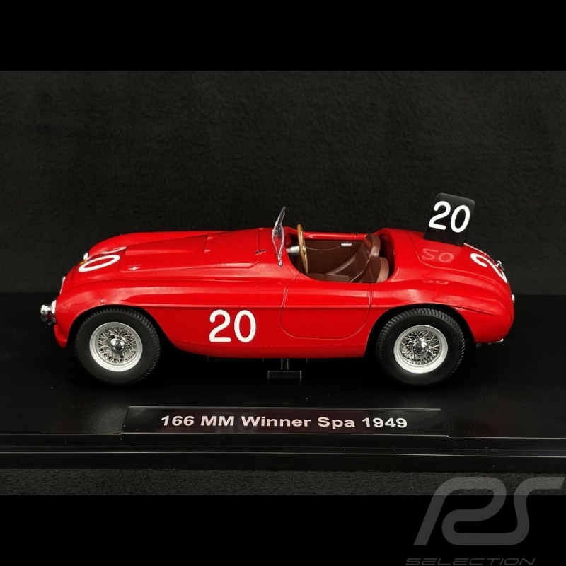 Ferrari 166 MM n° 20 Sieger 24h Spa 1949 1/18 KK-Scale KKDC180914
