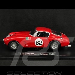 Ferrari 250 GT SWB Coupe n° 62 Sieger Coppa Intereuropa Monza 1960 1/18 KK-Scale KKDC180864