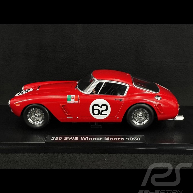 Ferrari 250 GT SWB Coupe n° 62 Sieger Coppa Intereuropa Monza 1960 