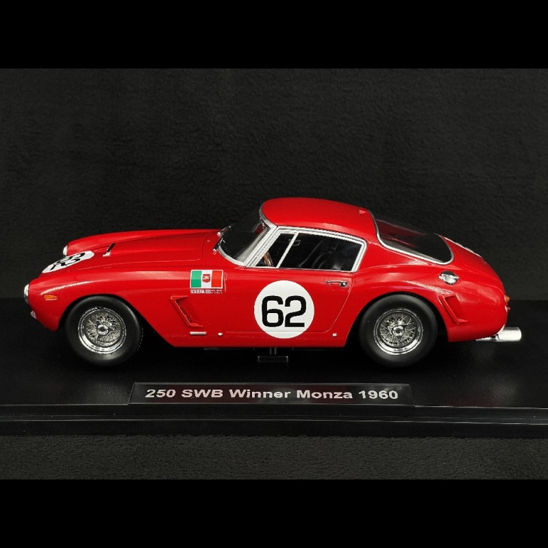 Ferrari 250 GT SWB Coupe n° 62 Winner Coppa Intereuropa Monza 1960