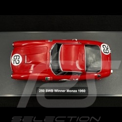 Ferrari 250 GT SWB Coupe n° 62 Winner Coppa Intereuropa Monza 1960 1/18 KK-Scale KKDC180864