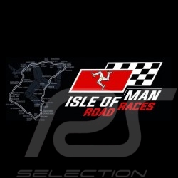 Casquette Isle of Man Road Races Noir / Rouge 19IOM-BBC-BIKE