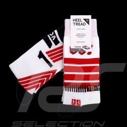 Lancia 037 Eminence socks Red / White - unisex - Size 41/46