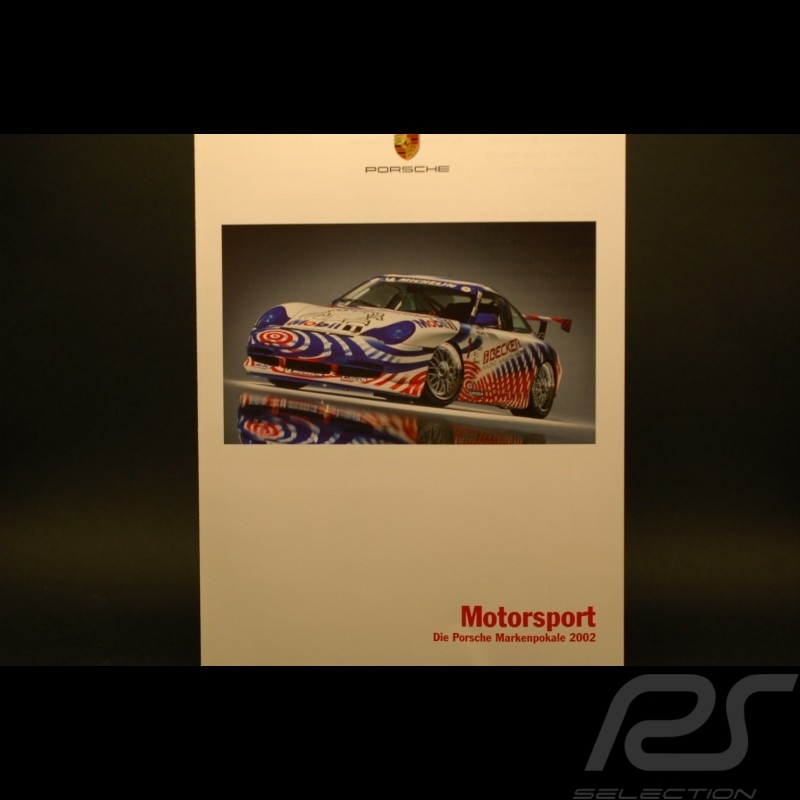 Brochure Porsche Motorsport 2002 Brochure Porsche Motorsport 2002
