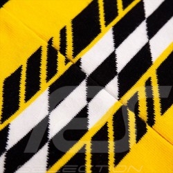 Porsche 911 GT3 Rowe Racing socks Yellow / Black / Black - unisex - Size 41/46
