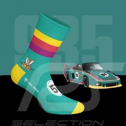 Chaussettes Inspiration Porsche 935 Kremer Racing Legend 4 paires Coffret cadeau Silhouette Series 1976-1981