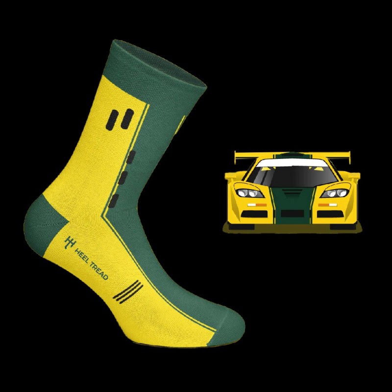 F1 Racing Socks 4 pairs Inspiration McLaren F1 GTR Socks 24h Le Mans 95 Tribute Boxset