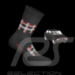 Chaussettes Sport Inspiration VW Golf GTI noir / rouge / gris - mixte - Pointure 41/46