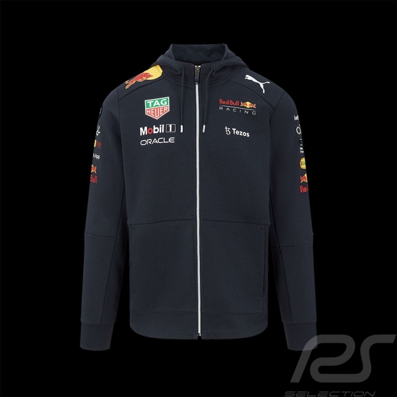 Red Bull Racing Jacke F1 Team Verstappen Pérez Puma Tag Heuer Marineblau 701220966-001